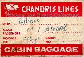 Cabin Baggae Sticker